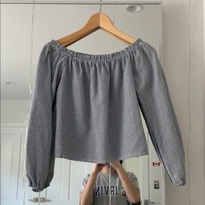 JOHN GALT OFF THE SHOULDER TOP